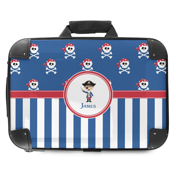 Custom Blue Pirate Hard Shell Briefcase - 18" (Personalized)