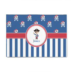 Blue Pirate 4' x 6' Indoor Area Rug (Personalized)