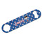 Blue Pirate Bar Bottle Opener - White - Front