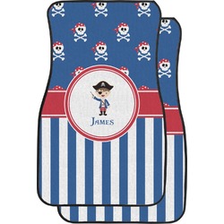Blue Pirate Car Floor Mats (Personalized)