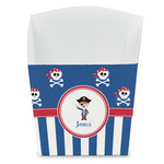 Blue Pirate French Fry Favor Boxes (Personalized)