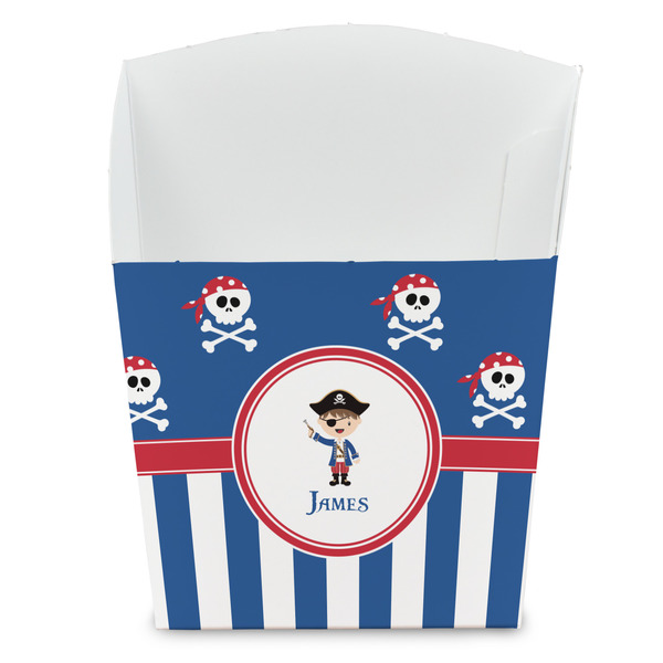 Custom Blue Pirate French Fry Favor Boxes (Personalized)