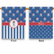 Blue Pirate Garden Flags - Large - Double Sided - APPROVAL