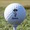 Blue Pirate Golf Ball - Branded - Tee