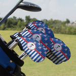 Blue Pirate Golf Club Iron Cover - Set of 9 (Personalized)