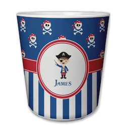 Blue Pirate Plastic Tumbler 6oz (Personalized)