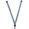 Blue Pirate Lanyard Flat - Apvl