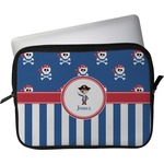 Blue Pirate Laptop Sleeve / Case - 11" (Personalized)