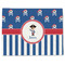 Blue Pirate Linen Placemat - Front