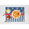 Blue Pirate Linen Placemat - Lifestyle (single)