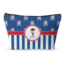 Blue Pirate Makeup Bag - Large - 12.5"x7" (Personalized)