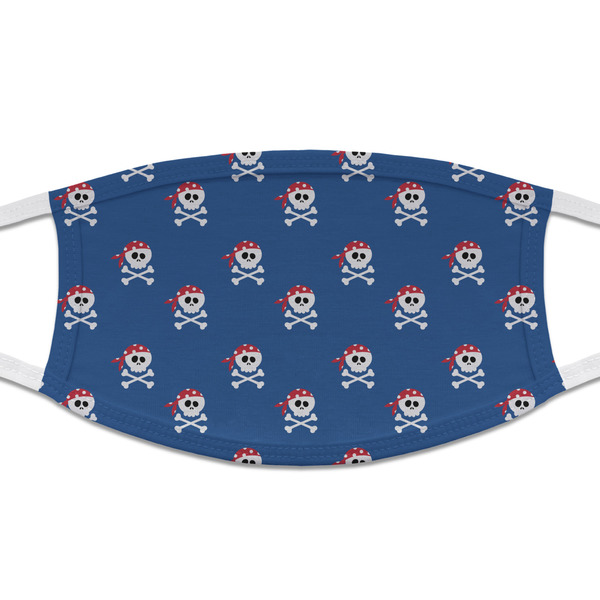 Custom Blue Pirate Cloth Face Mask (T-Shirt Fabric)