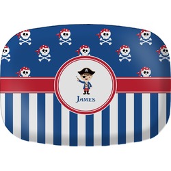 Blue Pirate Melamine Platter (Personalized)