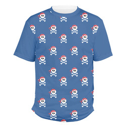 Blue Pirate Men's Crew T-Shirt - Medium
