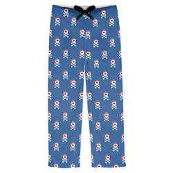 Blue Pirate Mens Pajama Pants - S