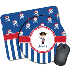 Blue Pirate Mouse Pad (Personalized)