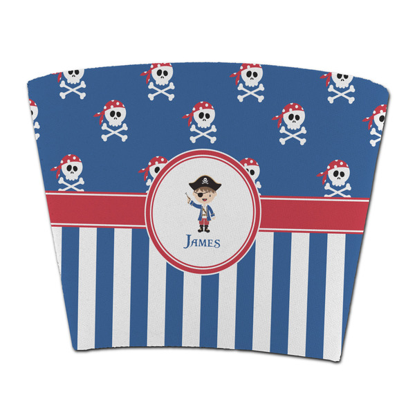 Custom Blue Pirate Party Cup Sleeve - without bottom (Personalized)