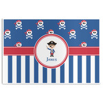 Blue Pirate Disposable Paper Placemats (Personalized)