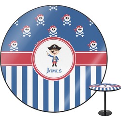 Blue Pirate Round Table - 30" (Personalized)