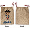 Blue Pirate Santa Bag - Approval - Front