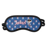 Blue Pirate Sleeping Eye Mask - Small (Personalized)