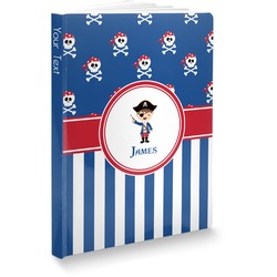 Blue Pirate Softbound Notebook - 7.25" x 10" (Personalized)