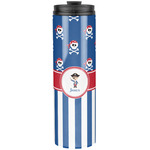 Blue Pirate Stainless Steel Skinny Tumbler - 20 oz (Personalized)