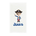 Blue Pirate Guest Paper Towels - Full Color - Standard (Personalized)