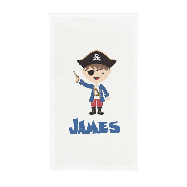 Custom Blue Pirate Guest Paper Towels - Full Color - Standard (Personalized)