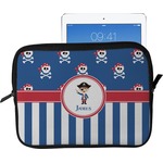 Blue Pirate Tablet Case / Sleeve - Large (Personalized)