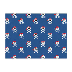 Blue Pirate Large Tissue Papers Sheets - Heavyweight