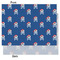 Blue Pirate Tissue Paper - Heavyweight - Medium - Front & Back