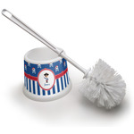 Blue Pirate Toilet Brush (Personalized)