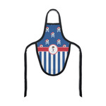 Blue Pirate Bottle Apron (Personalized)