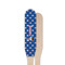 Blue Pirate Wooden Food Pick - Paddle - Single Sided - Front & Back