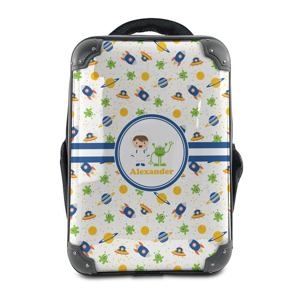 Custom Boy's Space Themed 15" Hard Shell Backpack (Personalized)