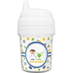 Boy's Space Themed Baby Sippy Cup (Personalized)