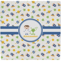 Boy's Space Themed Ceramic Tile Hot Pad (Personalized)