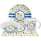 Boy's Space Themed Dinner Set - 4 Pc (Personalized)