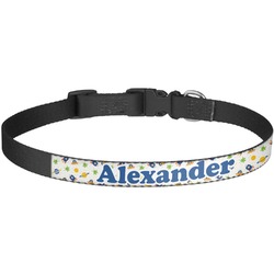 Boy's Space Themed Dog Collar - Large (Personalized)