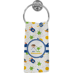 Boy's Space Themed Hand Towel - Full Print (Personalized)