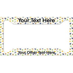 Boy's Space Themed License Plate Frame - Style A (Personalized)