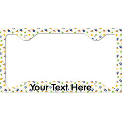 Boy's Space Themed License Plate Frame - Style C (Personalized)