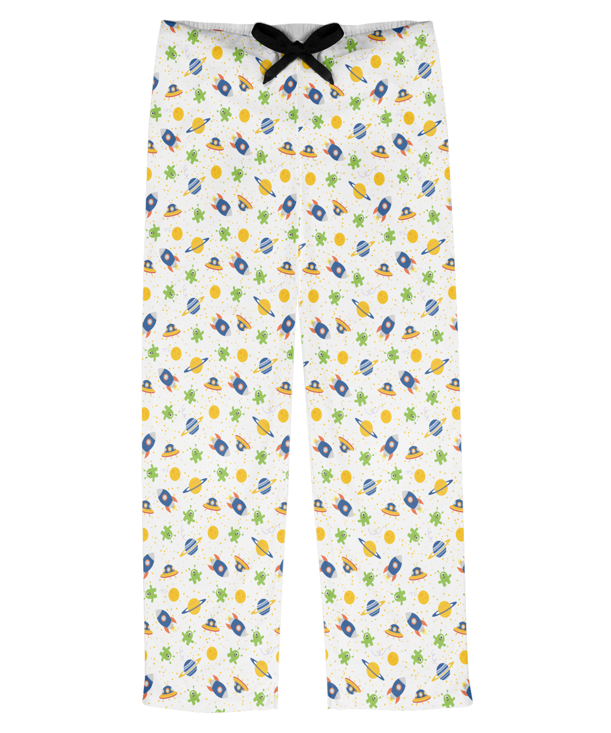 Boy s Space Themed Design Custom Mens Pajama Pants