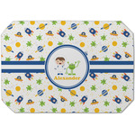 Boy's Space Themed Dining Table Mat - Octagon (Single-Sided) w/ Name or Text