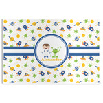 Boy's Space Themed Disposable Paper Placemats (Personalized)