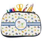 Boy's Space Themed Neoprene Pencil Case - Medium w/ Name or Text