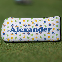 Boy's Space Themed Blade Putter Cover (Personalized)