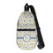 Boy's Space Themed Sling Bag - Front View