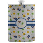 Boy's Space Themed Stainless Steel Flask (Personalized)